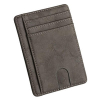 THINKTHENDO Slim RFID Blocking Leather Wallet Credit ID Card Holder Purse Money Case for Men Women 2020 Fashion Bag 11.5x8x0.5cm