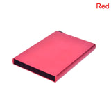 Bag Metal Women Men Business Card Holder Creative Aluminum Holder Metal Box Men Credit Business Card Case Wallet