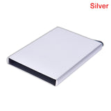 Bag Metal Women Men Business Card Holder Creative Aluminum Holder Metal Box Men Credit Business Card Case Wallet