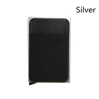 Men Business Aluminum  Cash ID Card Holder RFID Blocking Slim Metal Wallet Coin Purse card case  credit card wallet rfid wallet