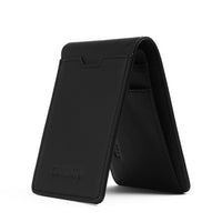 Slim Leather ID/Credit Card Holder Bifold Front Pocket Wallet with RFID Blocking Business Card Holder 100% Genuine Leather