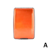 Aluminum Wallet Bankcard Blocking Hard Case Credit Card Wallet Anti-RFID Scanning Protect Card Holder Men Business Coin Purse